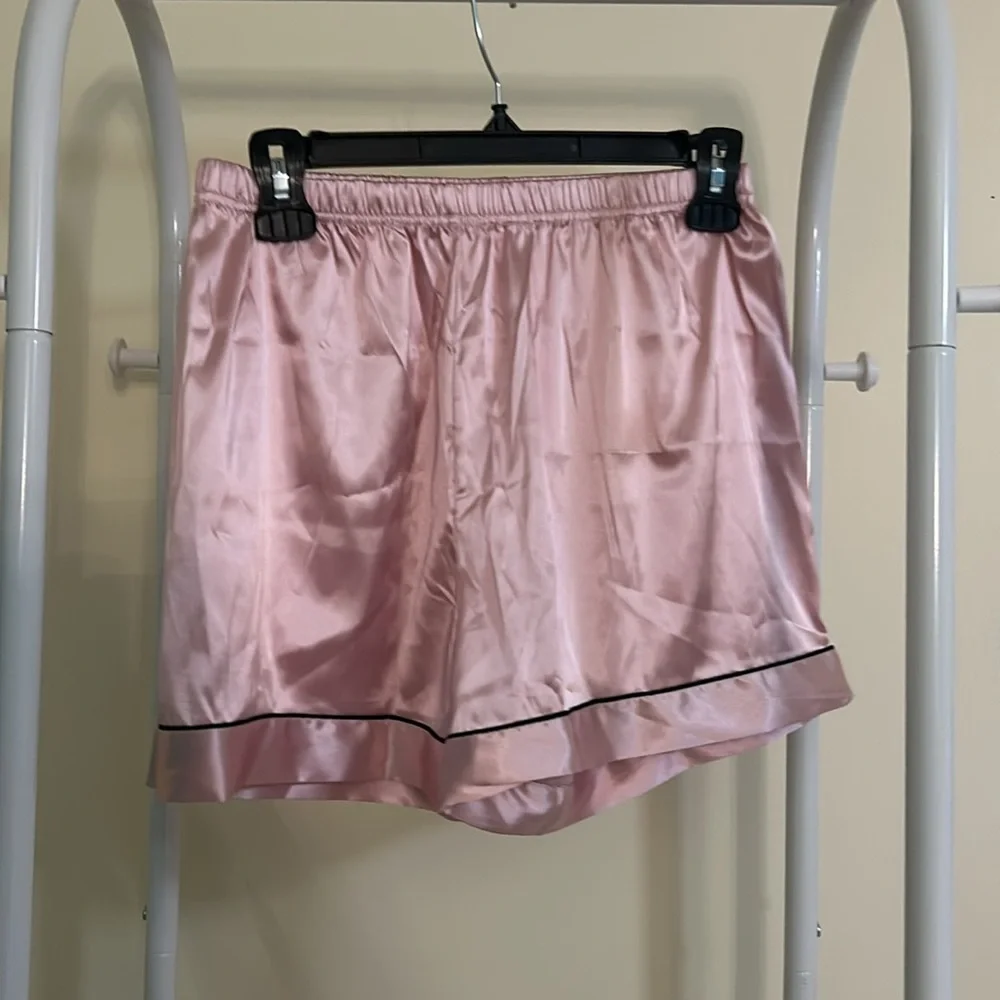 Womens Silk Satin Pajamas - Picture 7 of 7